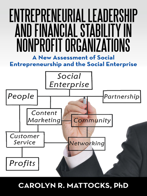 Title details for Entrepreneurial Leadership and Financial Stability in Nonprofit Organizations by Carolyn R. Mattocks PhD - Available